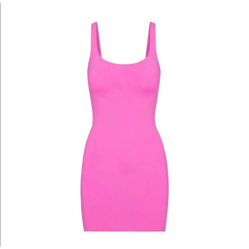NWT Skims tank dress swim taffy size XS